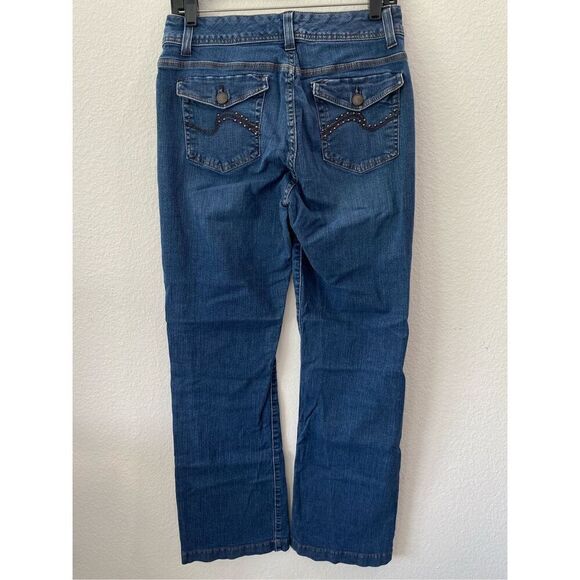 Lee Low Rise Bootcut Jeans Size 10 - Picture 5 of 9